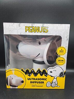 Peanuts Snoopy Ultrasonic Diffuser 280ml – NIB – NEW